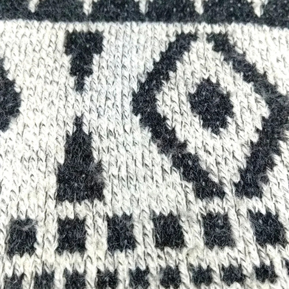 Monteau Boho Knit Open Front Hooded Duster Cardigan Medium - Picture 4 of 10